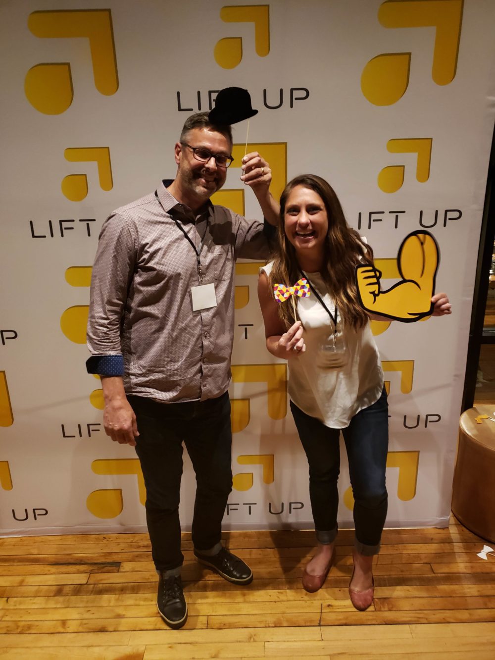 Lift Up Pop Up Banner